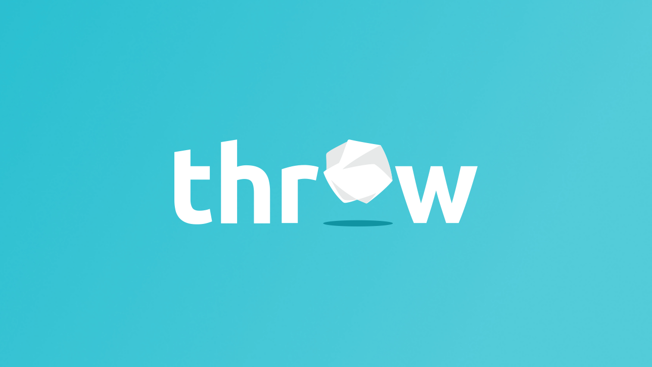 The logo for the Throw app.